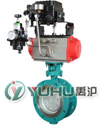 氣動(dòng)調(diào)節(jié)蝶閥（金屬硬密封）